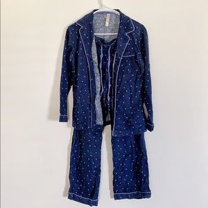 Women’s Flannel Pajama Set, Size S